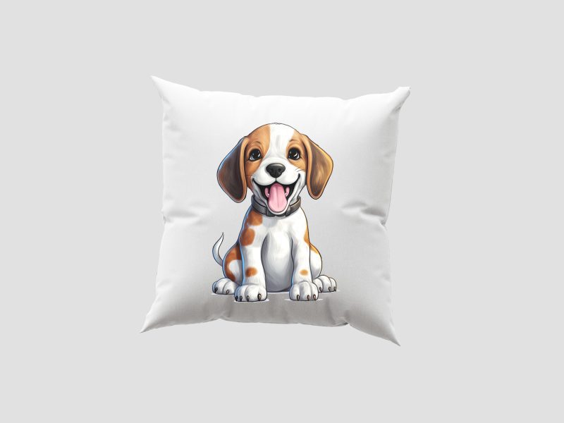 Beagle kölyök - Párnahuzat