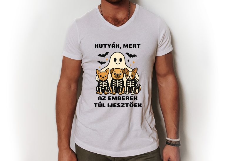 Kutyák, mert az emberek túl ijesztőek - V nyakú