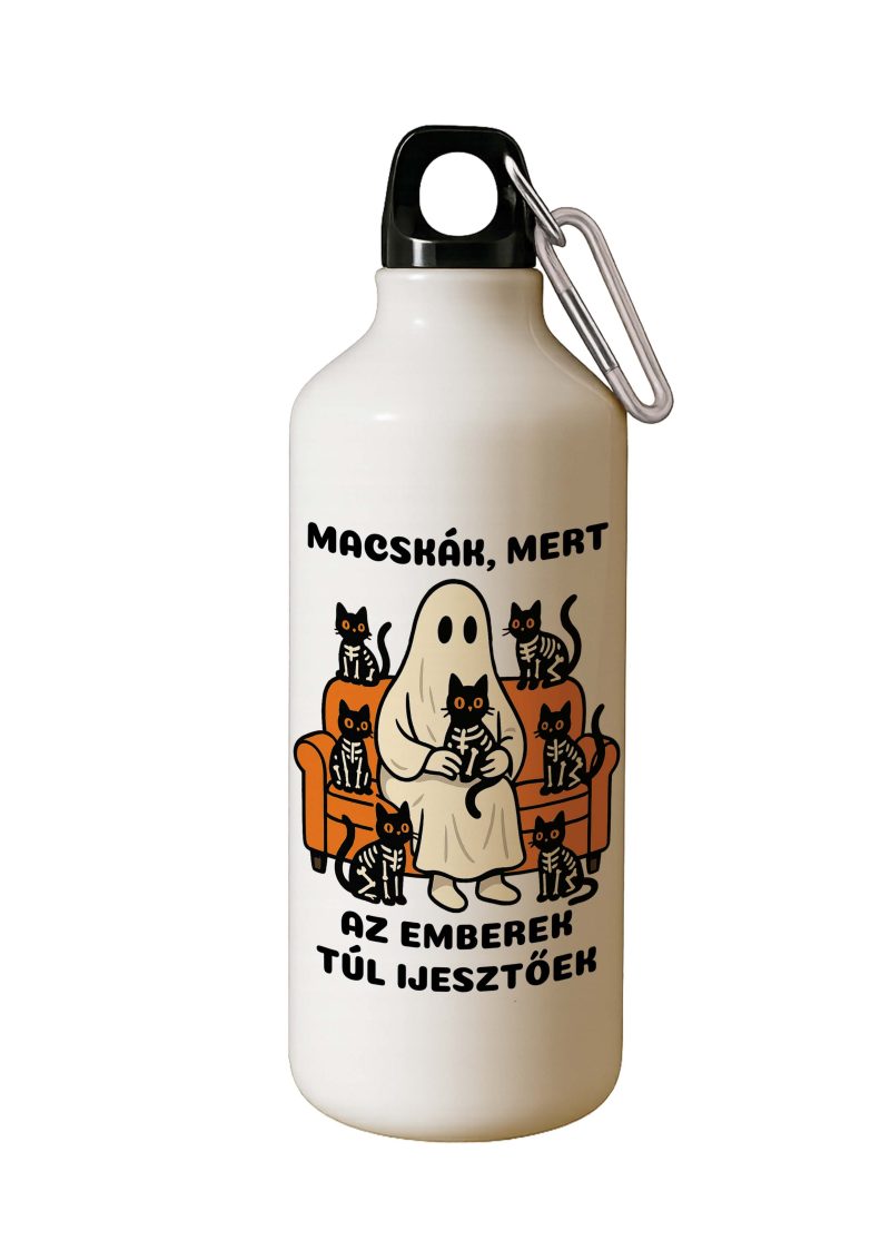 Macskák, mert az emberek túl ijesztőek kulacs