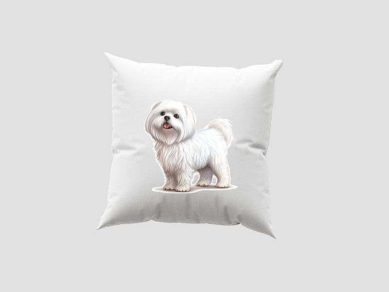 Máltai Selyemkutya - Párnahuzat