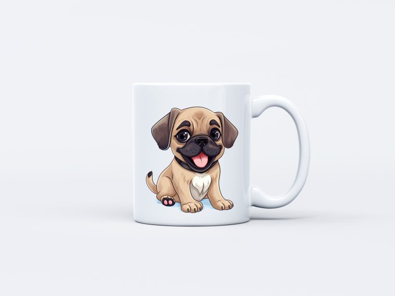 Mopsz kölyök