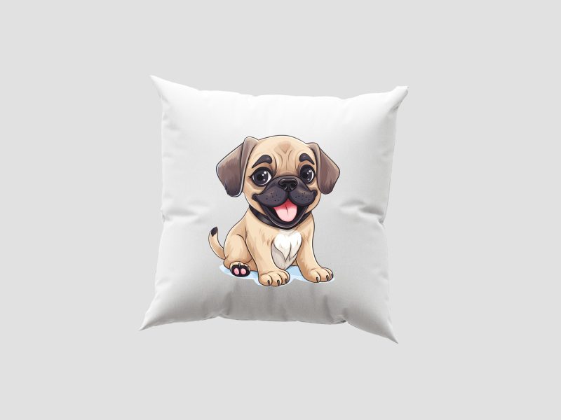 Mopsz kölyök - Párnahuzat