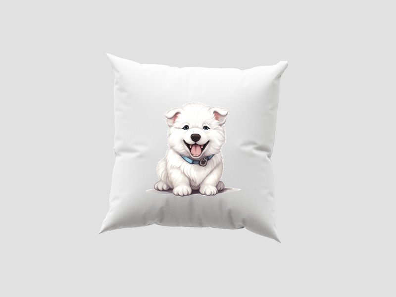 Szamojéd kölyök - Párnahuzat