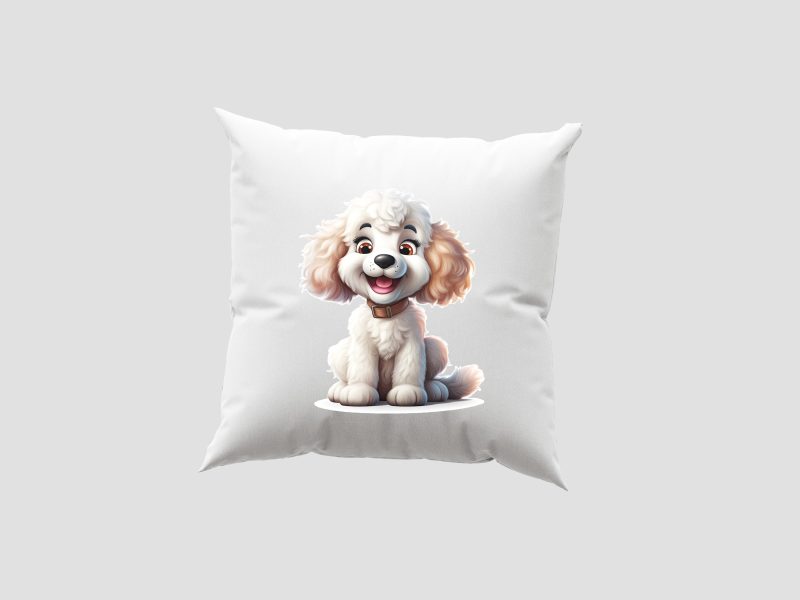 Uszkár kölyök- Párnahuzat