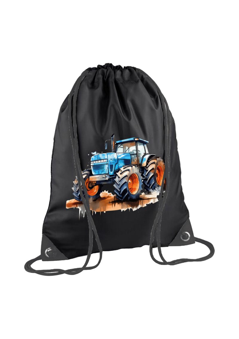 Kék traktor tornazsák