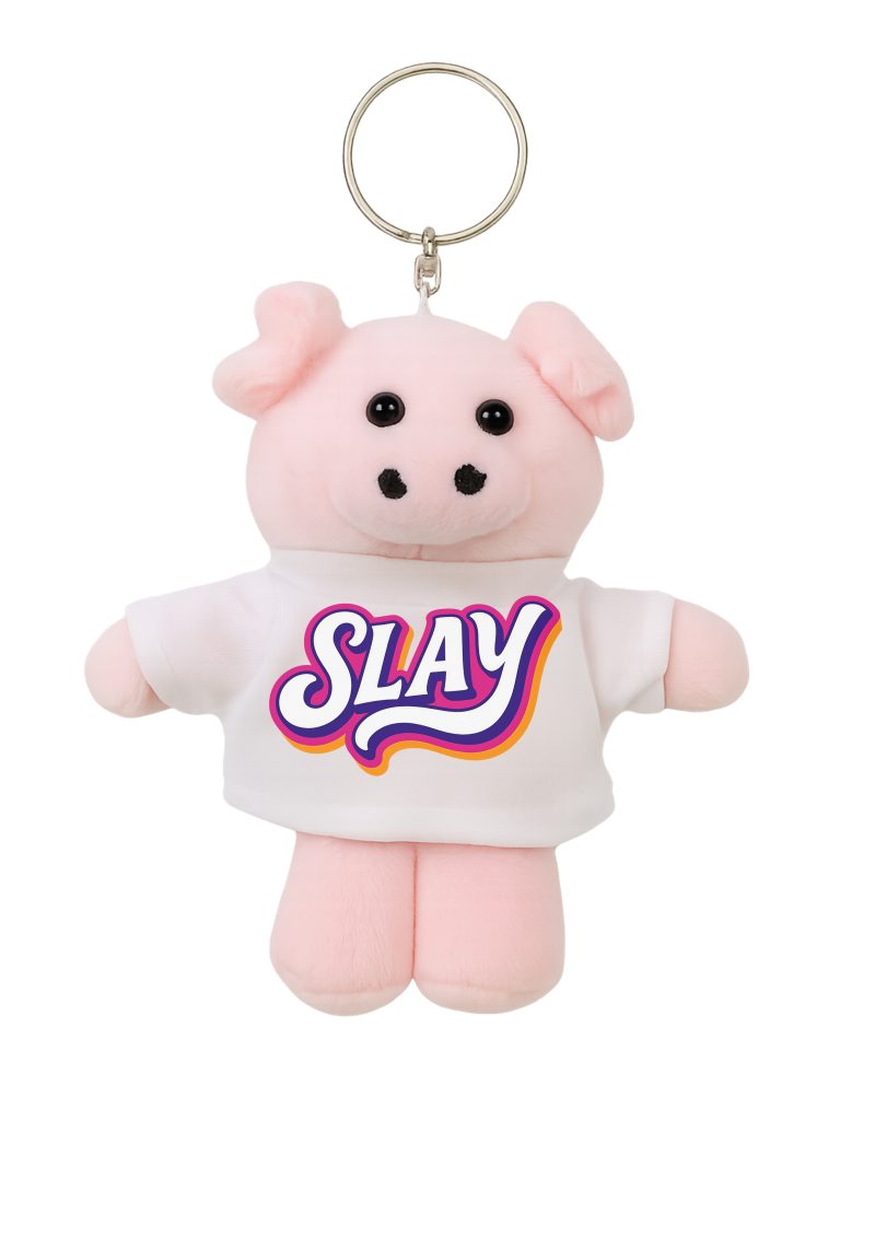 Slay plüss malac kulcstartó