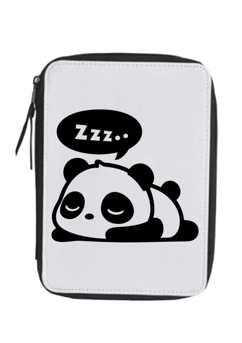 Panda fekete tolltartó