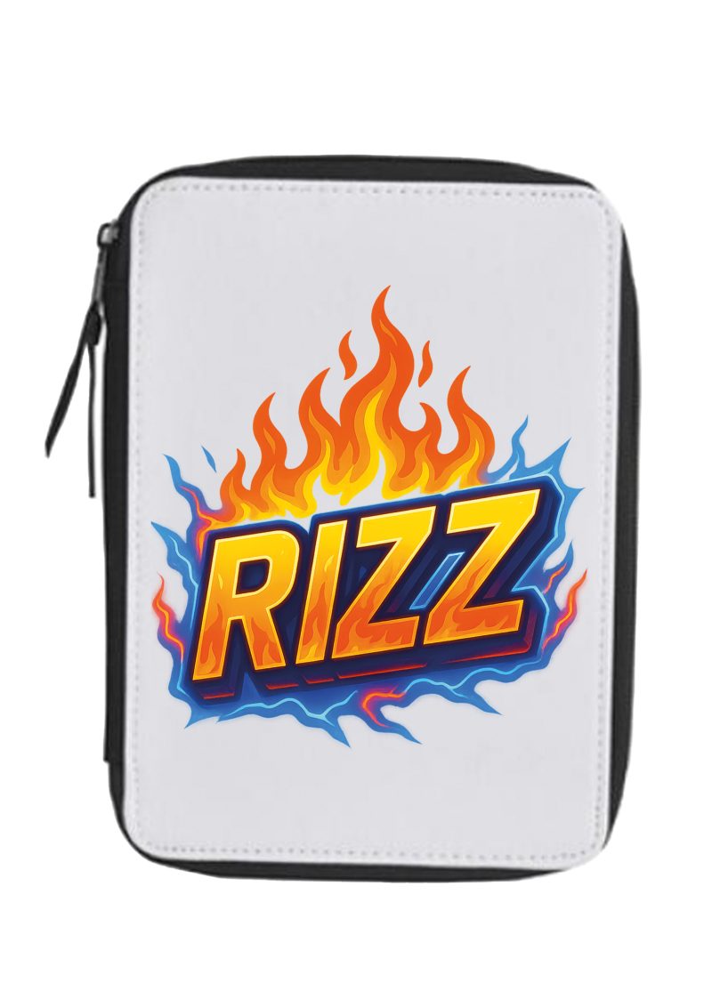 Rizz fekete tolltartó