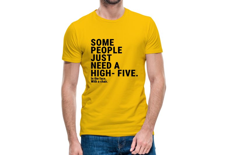 Some people need a high five