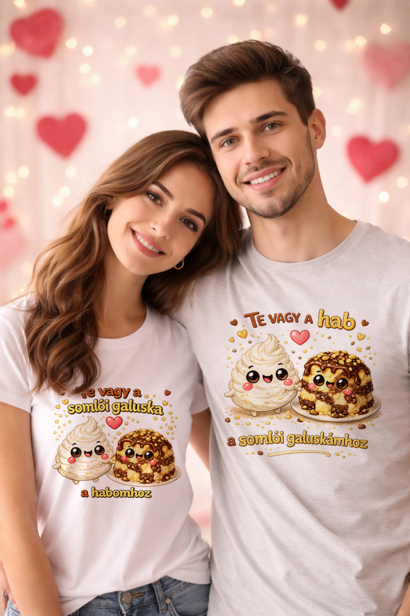 Te vagy a hab/somlói galuska - Páros póló