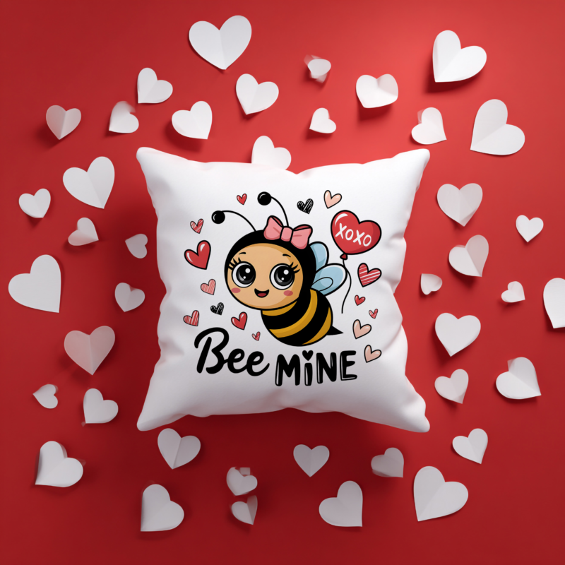 Bee mine méhecske - Párnahuzat