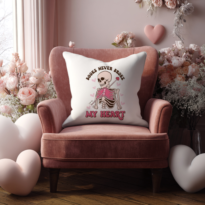 Books never broke my heart - Párnahuzat