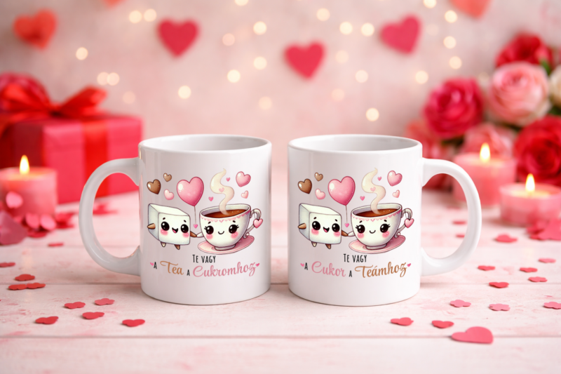 Te vagy a tea/cukor - Páros bögre