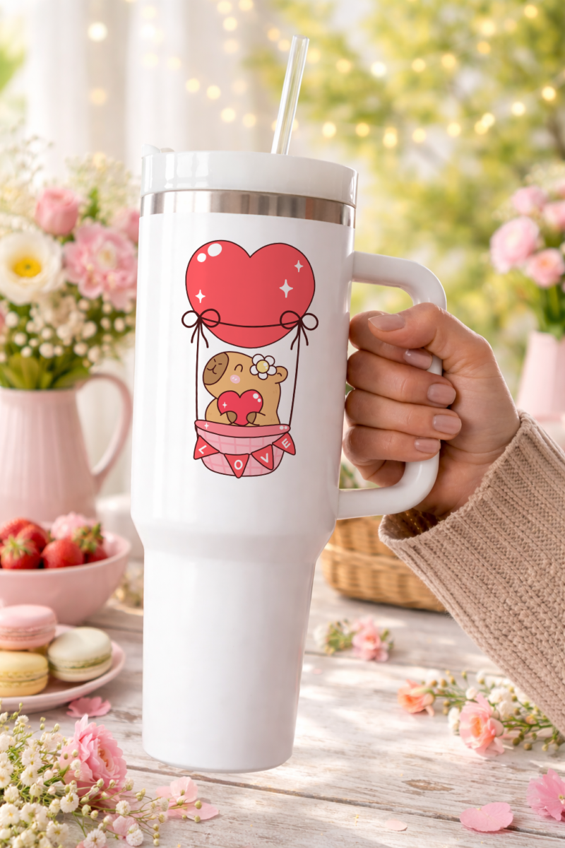 Capybara utazó tumbler
