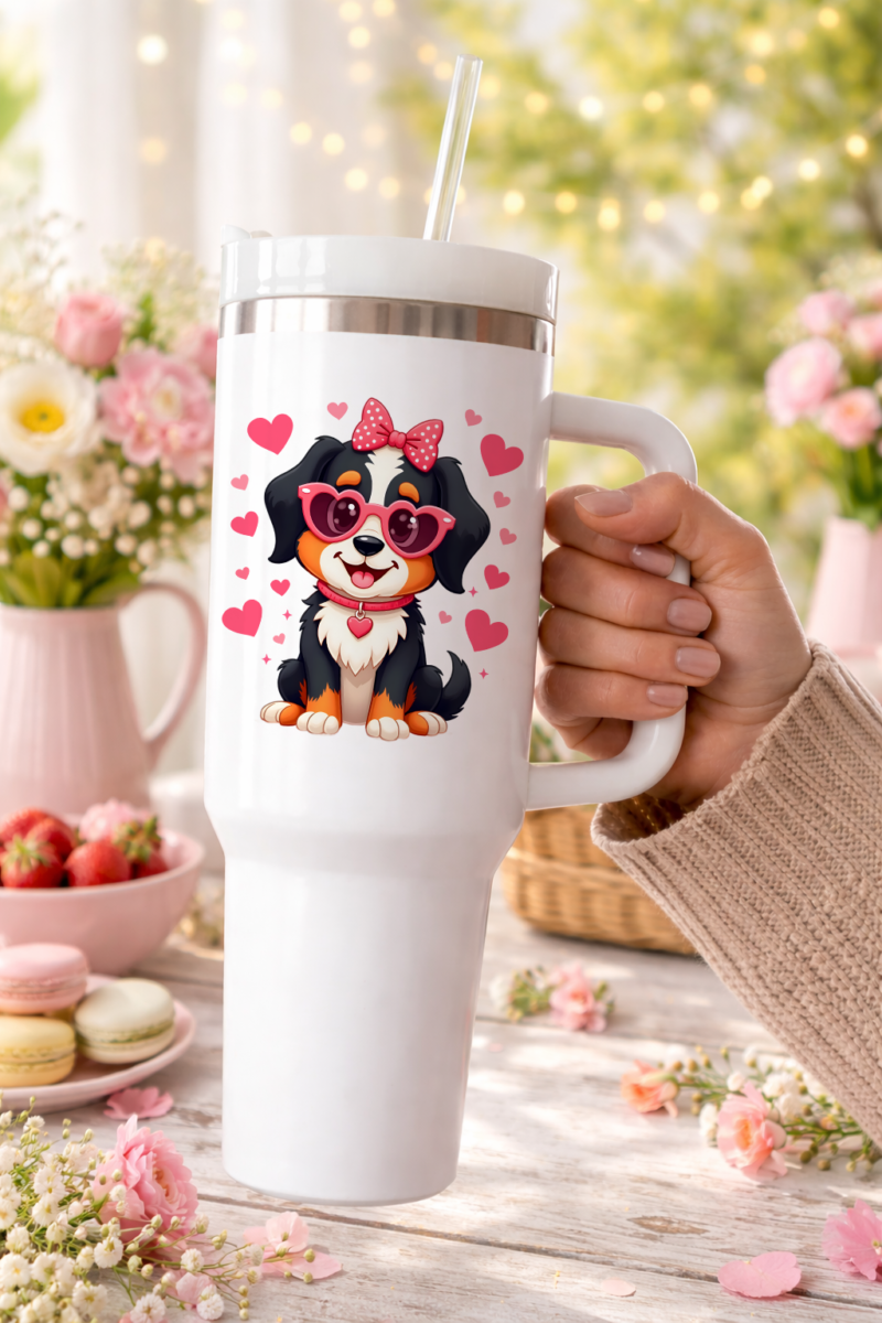 Berni pásztorkutya utazó tumbler