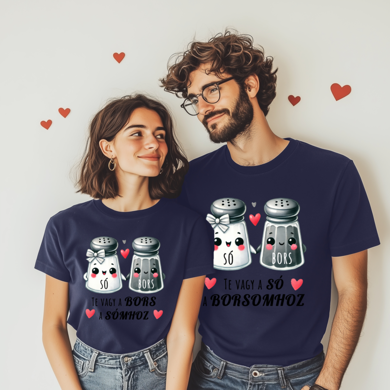 Te vagy a só/bors - Páros póló