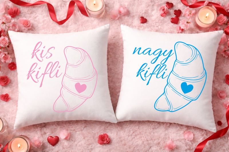 Kis kifli, nagy kifli - Páros párnahuzat
