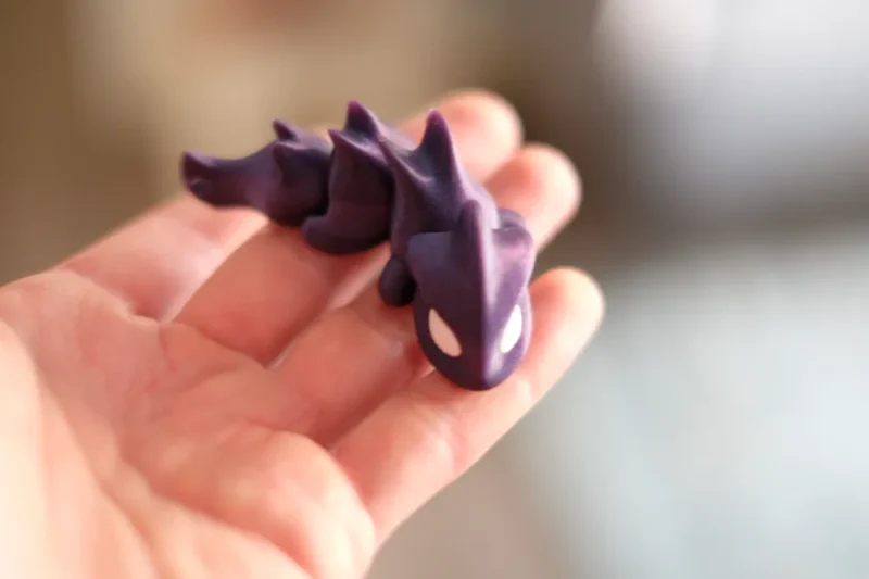 Mini sárkány kulcstartó