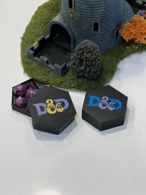 D&D kockatartó (kicsi hatszög)