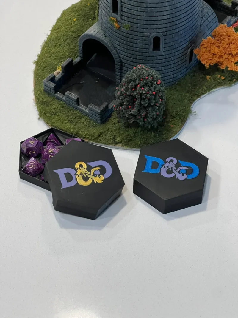 D&D kockatartó (kicsi hatszög)