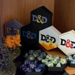 D&D kockatartó (kicsi hatszög)