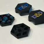 D&D kockatartó (kicsi hatszög)