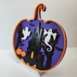 Halloweeni 3D csendélet