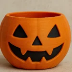Halloweeni tök cukortartó