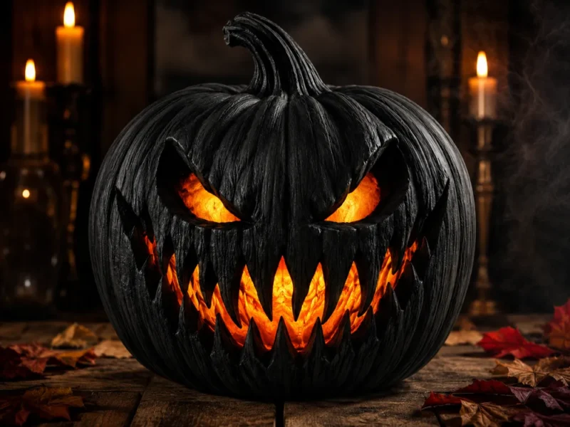 Halloweeni töklámpás
