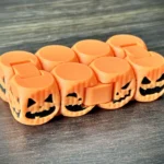 Halloweeni tökmintás végtelen kocka