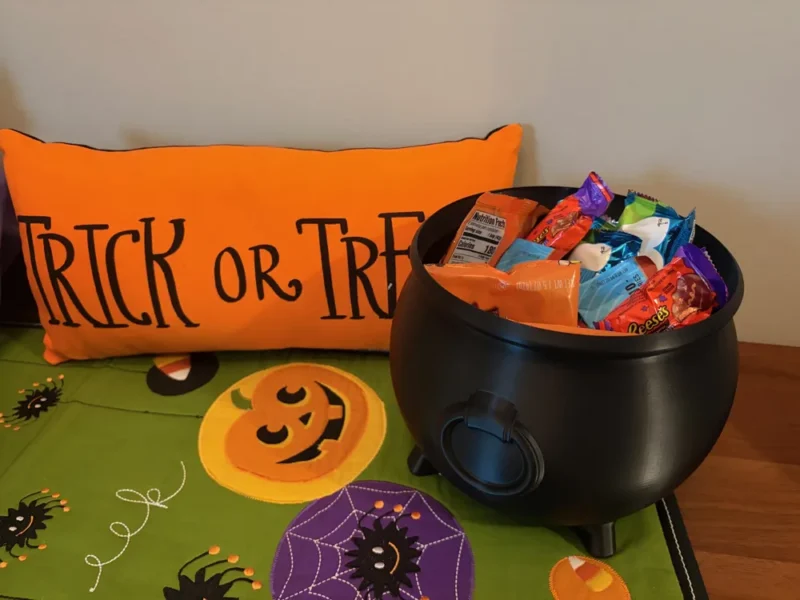 Halloweeni üst tartó