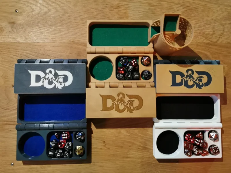 Kihajtható D&D kockatartó (nagy)
