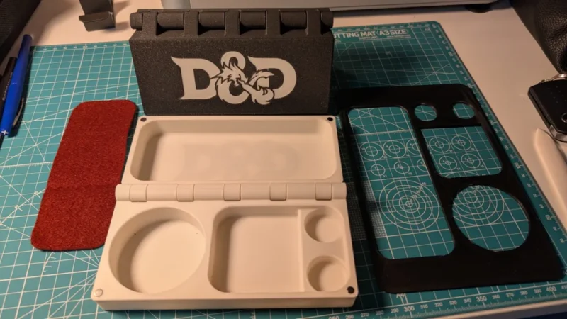 Kihajtható D&D kockatartó (nagy)