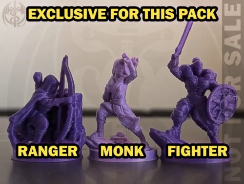 D&D figura szett (13 db)