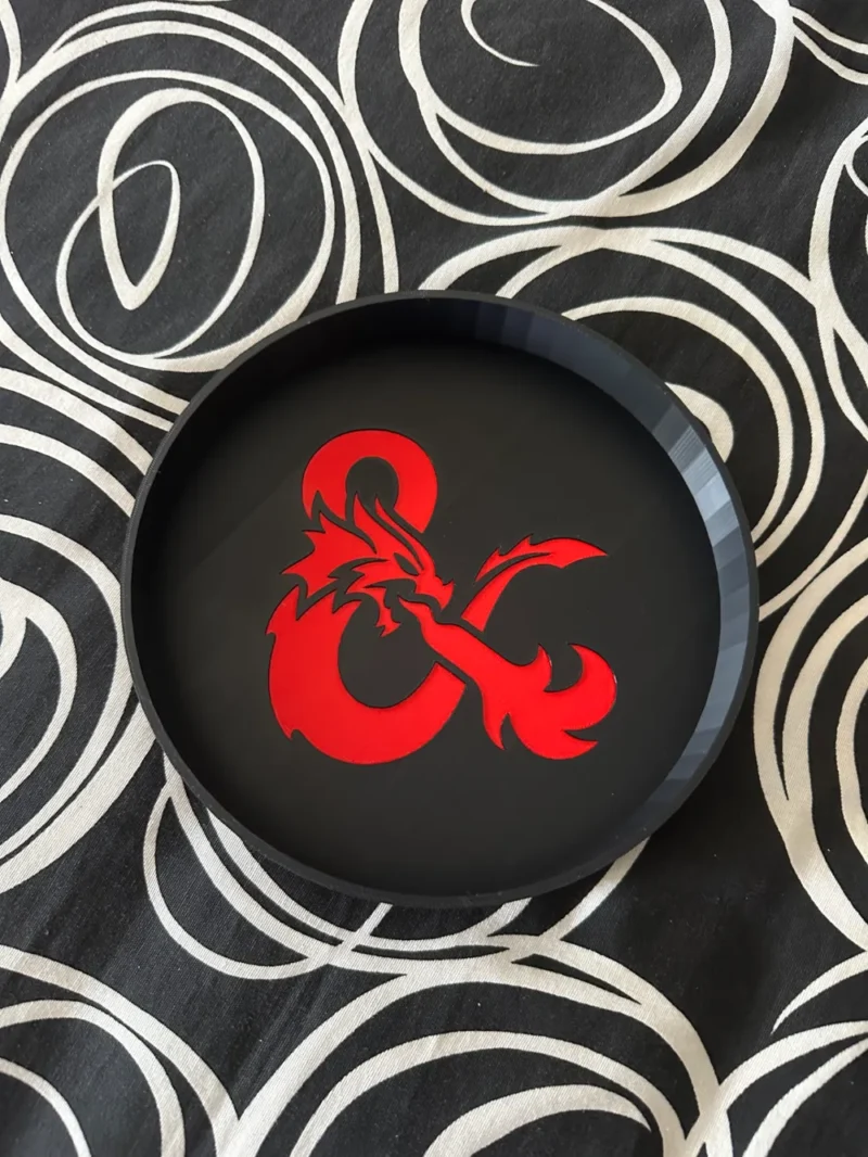 D&D kockajáték tálca