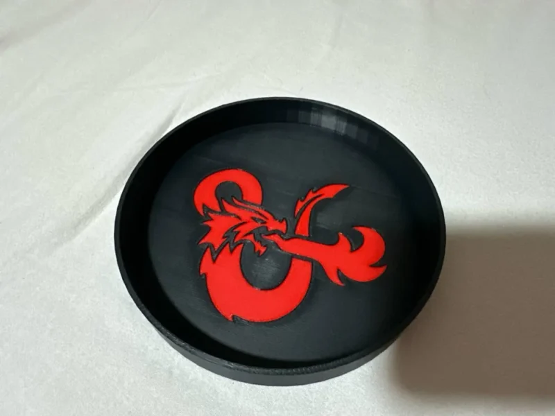 D&D kockajáték tálca