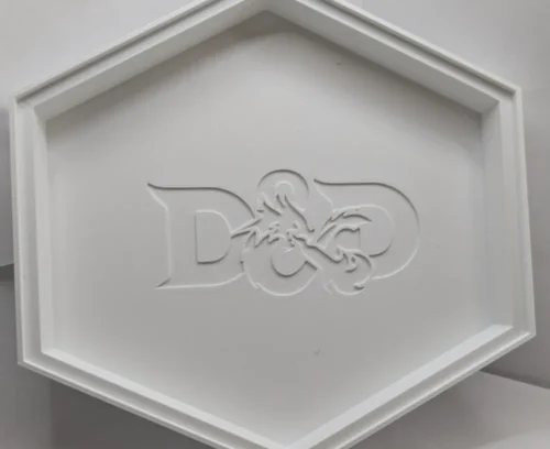 D&D natúr kockajáték tálca