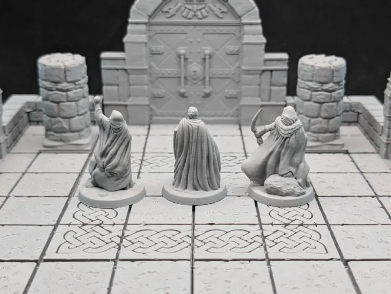 D&D női figura szett (3 db)