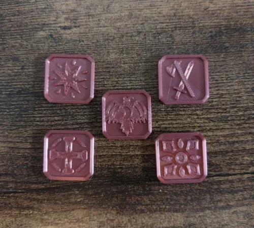 Dungeons and Dragons 25 Copper coins (Bronz)