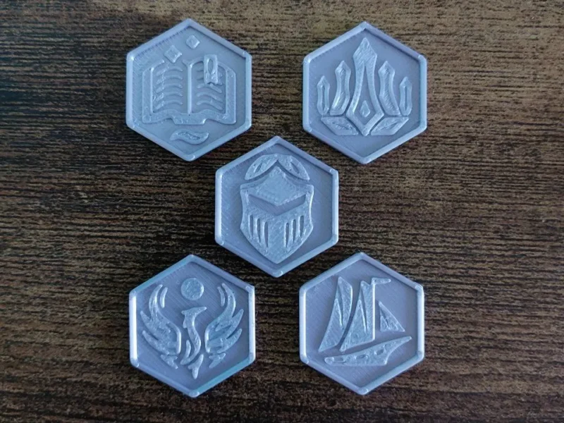 Dungeons and Dragons 25 Silver coins (Ezüst)