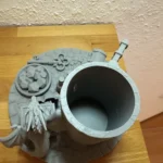 Sárkánytorony ceruzatartó dísz