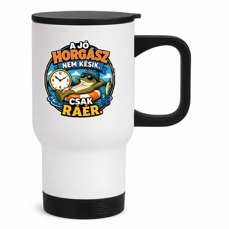 A jó horgász nem késik, csak ráér