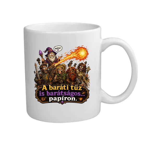 A baráti tűz és barátságos... papiron.