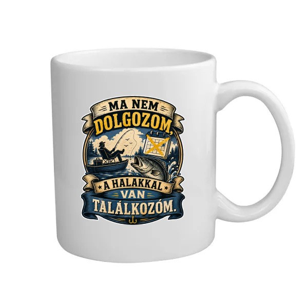 Ma nem dolgozom, a halakkal van találkozóm
