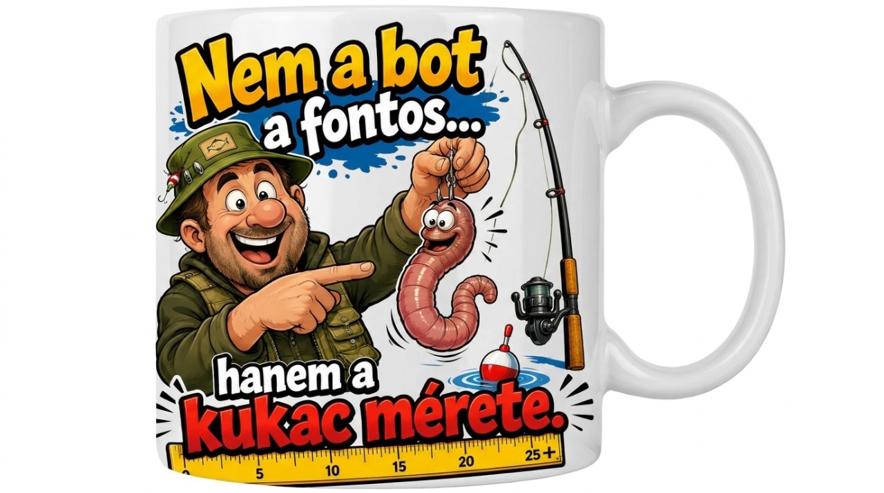 Nem a bot fontos, hanem a kukac mérete