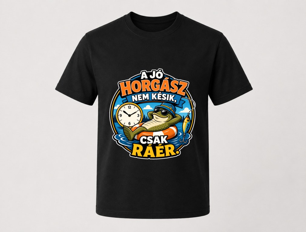A jó horgász nem késik, csak ráér