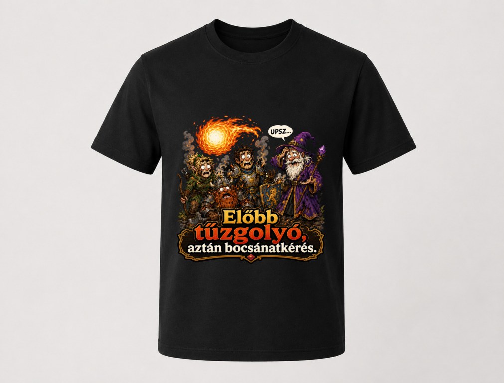 Előbb tűzgolyó, aztán bocsánatkérés