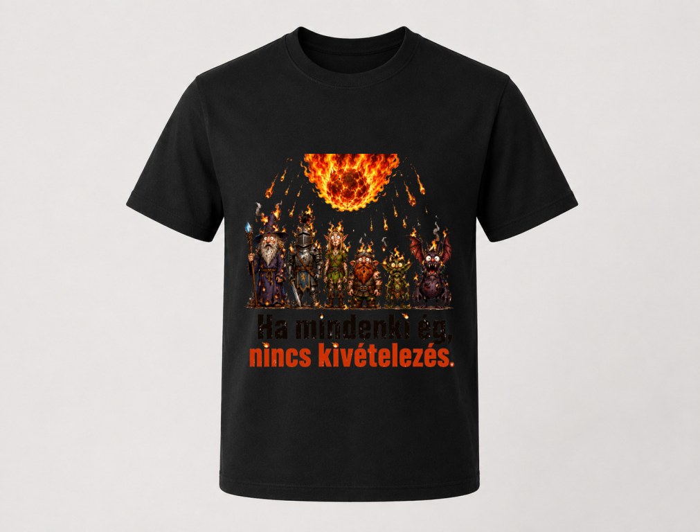 Ha mindenki ég, nincs kivételezés