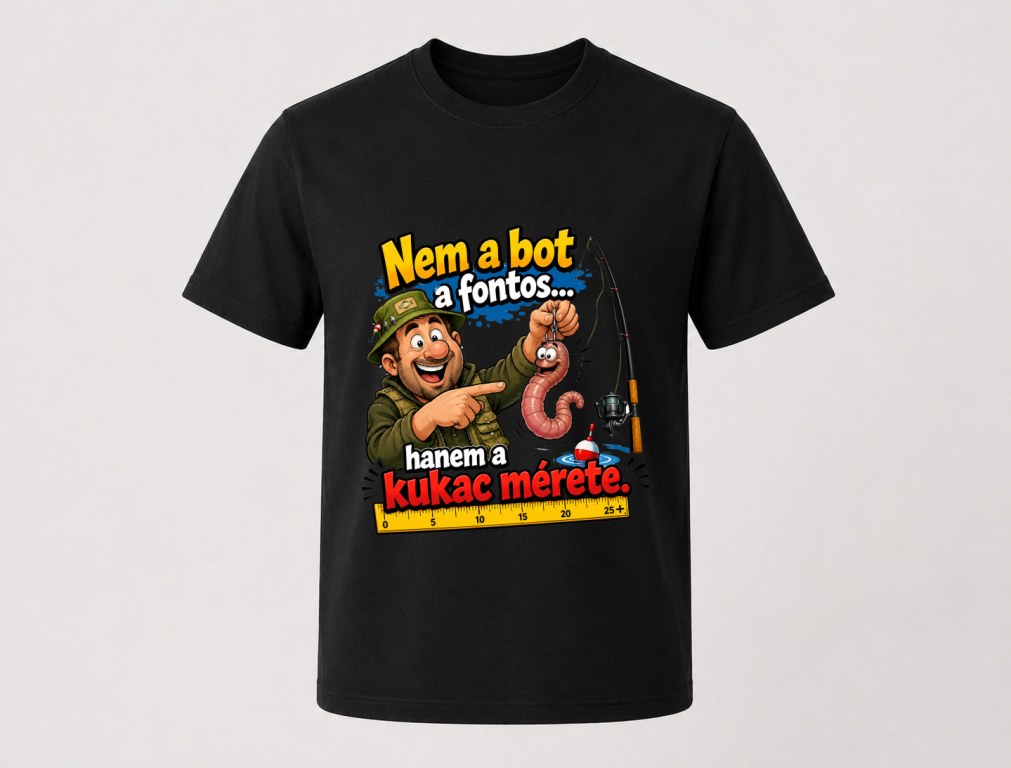 Nem a bot fontos, hanem a kukac mérete