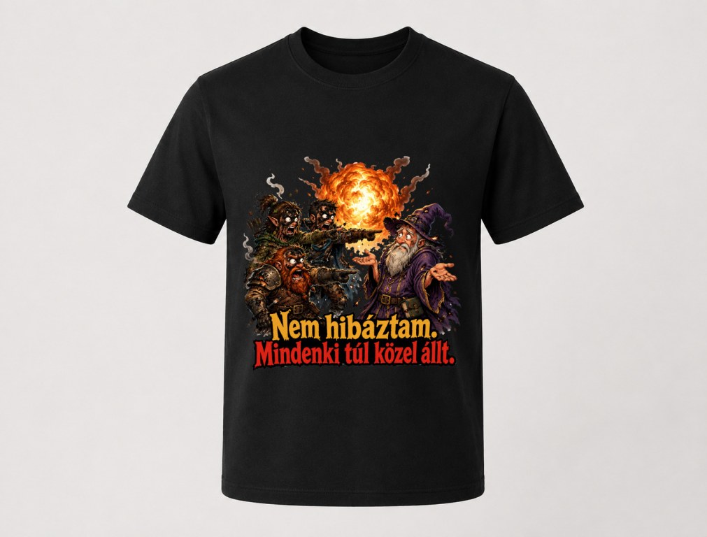 Nem hibáztam, mindenki túl közel állt